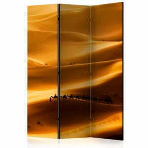 3-teiliges Paravent - Caravan of camels [Room Dividers]