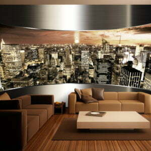 Fototapete - Panorama von New York City