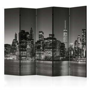 5-teiliges Paravent - New York Nights II [Room Dividers]