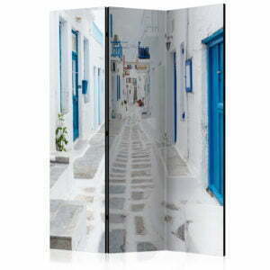 3-teiliges Paravent - Greek Dream Island [Room Dividers]