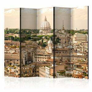 5-teiliges Paravent - Roman Holiday II [Room Dividers]