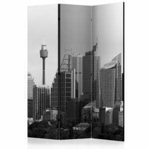 3-teiliges Paravent - Skyscrapers in Sydney [Room Dividers]