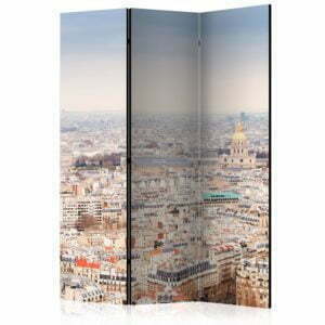 3-teiliges Paravent - Paris Streets [Room Dividers]