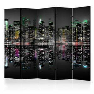 5-teiliges Paravent - New York - My Dream II [Room Dividers]
