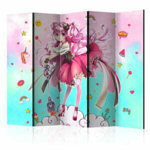 5-teiliges Paravent - Sorceress Miko II [Room Dividers]