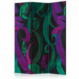 3-teiliges Paravent - Dance of Feathers [Room Dividers]