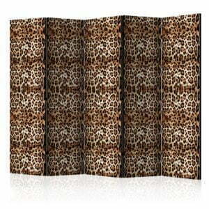 5-teiliges Paravent - Animal Theme II [Room Dividers]