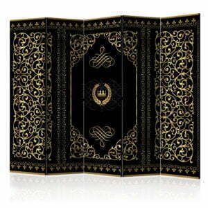 5-teiliges Paravent - Charm of the Night II [Room Dividers]