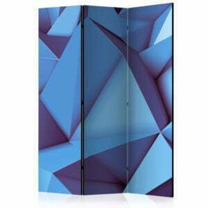 3-teiliges Paravent - Royal Blue [Room Dividers]
