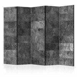 5-teiliges Paravent - Shade of Grey II [Room Dividers]