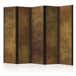 5-teiliges Paravent - Golden Temptation II [Room Dividers]