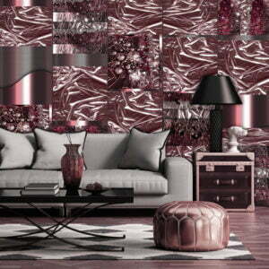 Fototapete - Carmine Madness