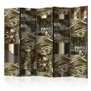 5-teiliges Paravent - Aurea mediocritas II [Room Dividers]