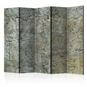 5-teiliges Paravent - Stony Barriere II [Room Dividers]