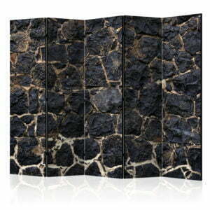 5-teiliges Paravent - Stony Twilight II [Room Dividers]