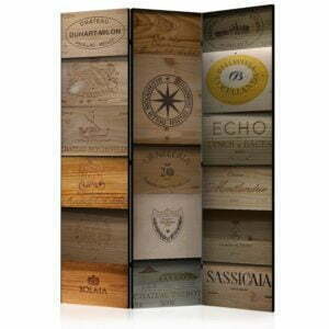 3-teiliges Paravent - Old Vineyard [Room Dividers]