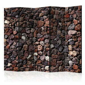 5-teiliges Paravent - Stony Castle II [Room Dividers]
