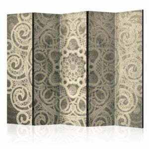 5-teiliges Paravent - Song of Gentleness II [Room Dividers]