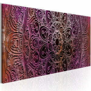 Wandbild - Mandala: Amethyst Energy