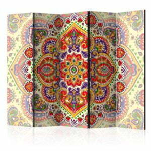 5-teiliges Paravent - Unusual Exoticism II [Room Dividers]