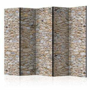 5-teiliges Paravent - Pebbles II [Room Dividers]