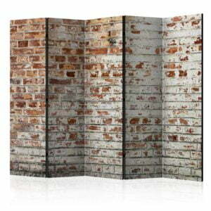 5-teiliges Paravent - Walls of Memory II [Room Dividers]