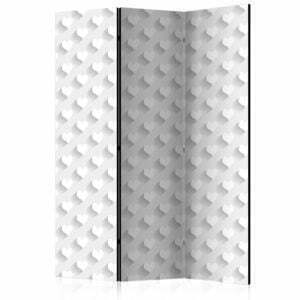 3-teiliges Paravent - Grey Hearts [Room Dividers]