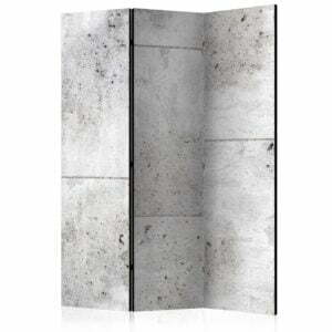 3-teiliges Paravent - Concretum murum [Room Dividers]