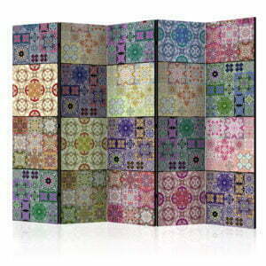 5-teiliges Paravent - Cornucopia II [Room Dividers]