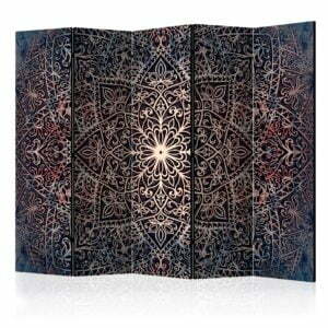 5-teiliges Paravent - Spiritual Finely II [Room Dividers]