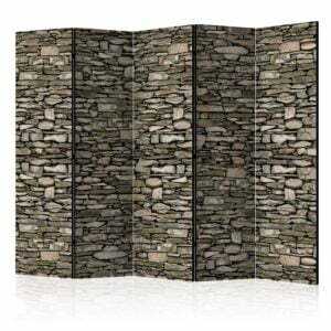 5-teiliges Paravent - Stony Enchantment II [Room Dividers]