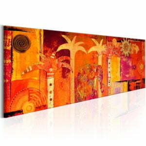 Wandbild - African Collage
