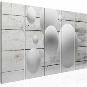 Wandbild - Balls and Boards (5 Parts) Narrow