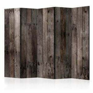 5-teiliges Paravent - Boards with Nails II [Room Dividers]