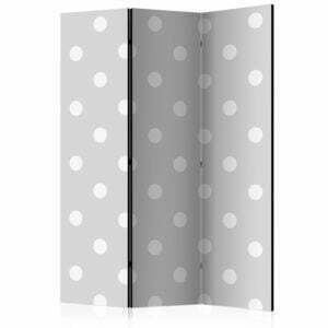 3-teiliges Paravent - Cheerful polka dots [Room Dividers]
