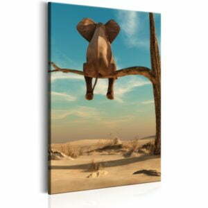 Wandbild - Rest in the Desert