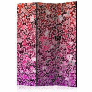 3-teiliges Paravent - Language of Butterflies [Room Dividers]