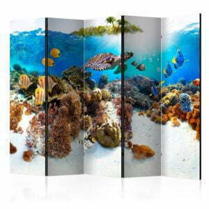 5-teiliges Paravent - Cay II [Room Dividers]