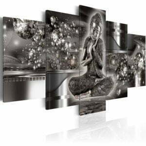 Wandbild - Silver Serenity