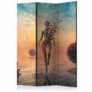 3-teiliges Paravent - Walk on the Water [Room Dividers]