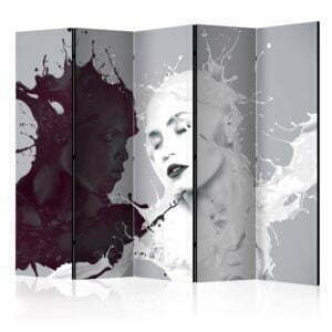 5-teiliges Paravent - Dissonance II [Room Dividers]
