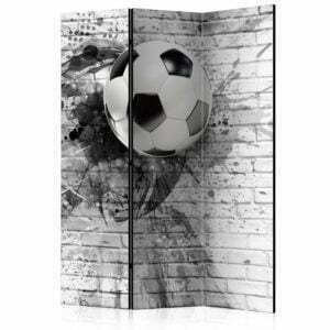 3-teiliges Paravent - Dynamic Football [Room Dividers]