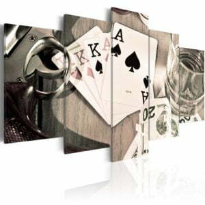 Wandbild - Poker night