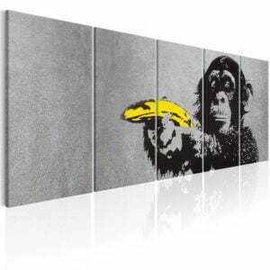 Wandbild - Monkey and Banana