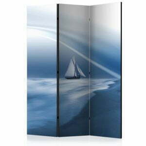 3-teiliges Paravent - Lonely sail drifting [Room Dividers]