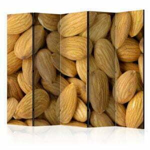 5-teiliges Paravent - Tasty almonds II [Room Dividers]