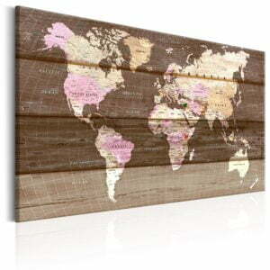 Wandbild - The Wooden World