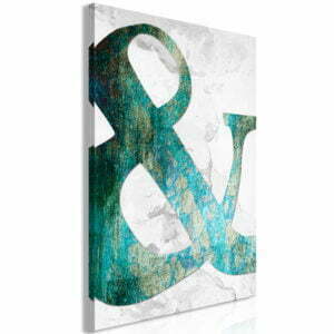 Wandbild - Ampersandem (1 Part) Vertical