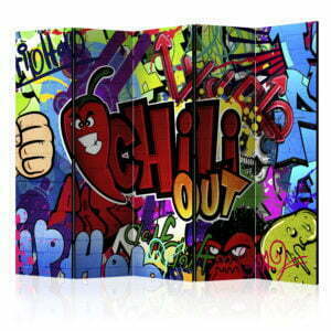 5-teiliges Paravent - Chili out [Room Dividers]
