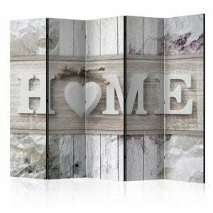 5-teiliges Paravent - Room divider – Inscription Home